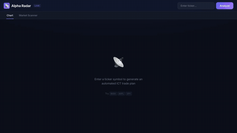 Alpha Radar